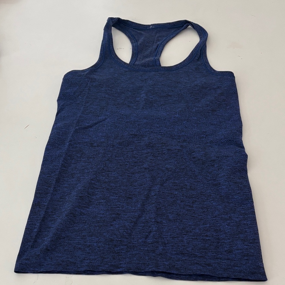 Lululemon Athletica Navy Blue Tank Top